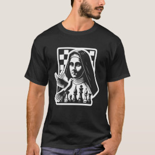 Camiseta Saint Teresa de Ávila católica santa patrona ajedr