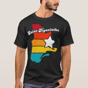 Camiseta SaintHyacinthe Quebec Canadá Vintage con problemas