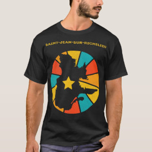 Camiseta SaintJeansurRichelieu Quebec Canadá Vintage Distre
