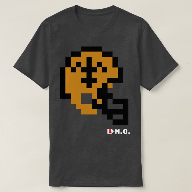 Camiseta Saints Tecmo Bowl Helmet (Diseño del anverso)