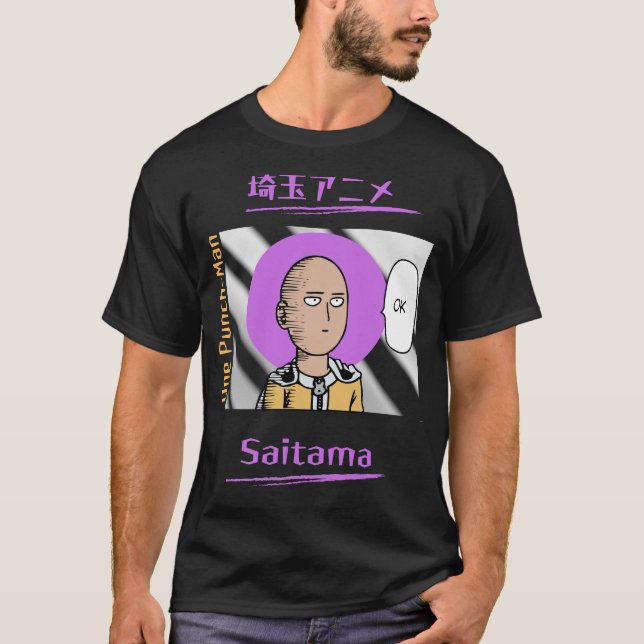 Camiseta Saitama: The One Punch Wonder (Anverso)