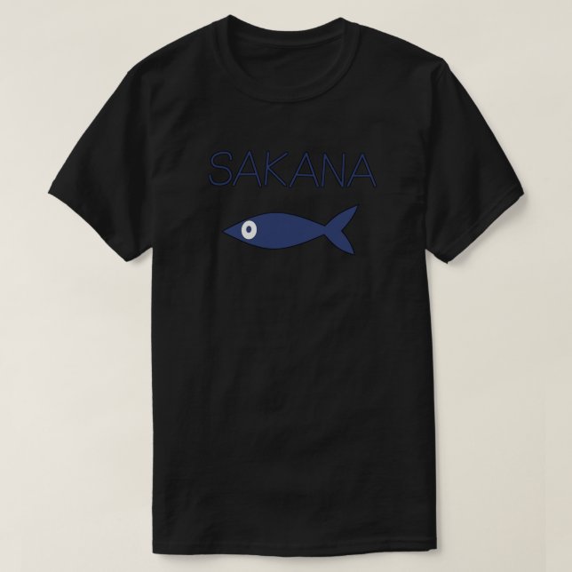 Camiseta Sakana (pescado) - Mio Kofune desde la interpretac (Diseño del anverso)