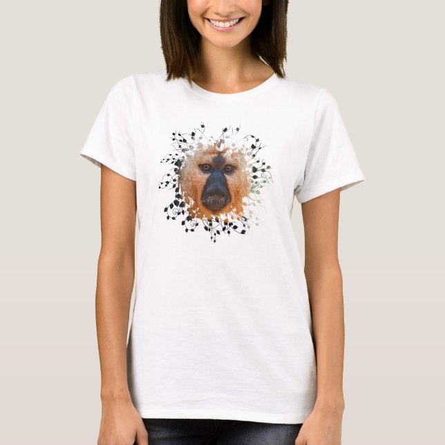 Camiseta Saki de cara blanca (Anverso)