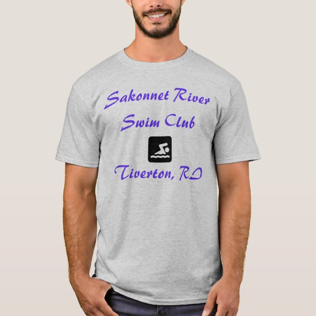 Camiseta Sakonnet River Swim Club, Tiverton, RI (Anverso)