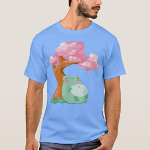 Camiseta Saku, árbol japonés de flores de cerezo de Kawaii