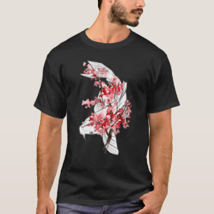 Camiseta Sakuara Koi Carp Nishikigoi Fish Art Japonés