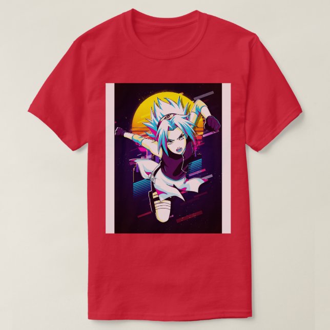 Camiseta sakura (Diseño del anverso)