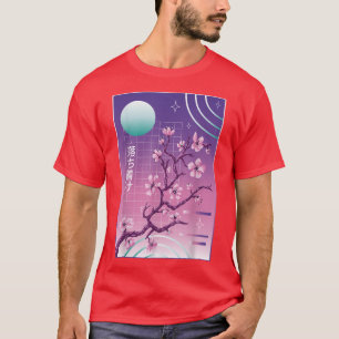 Camiseta Sakura 80's 90s Vaporwave A