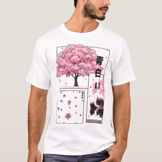 Camiseta Sakura Anime (Anverso)