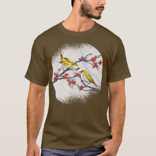 Camiseta Sakura Bird Lover Birgaville