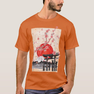 Camiseta Sakura Blossom Japanese Culture Pink Flower Cherry