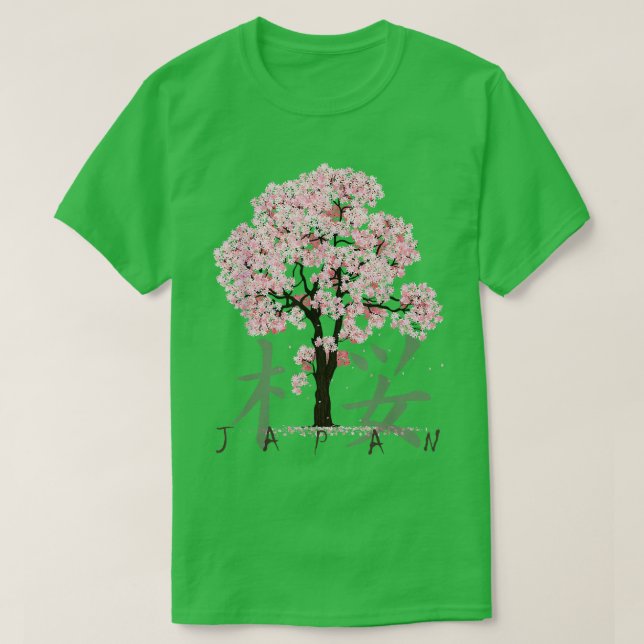 CAMISETA SAKURA CHERRY BLOSSOM (Diseño del anverso)