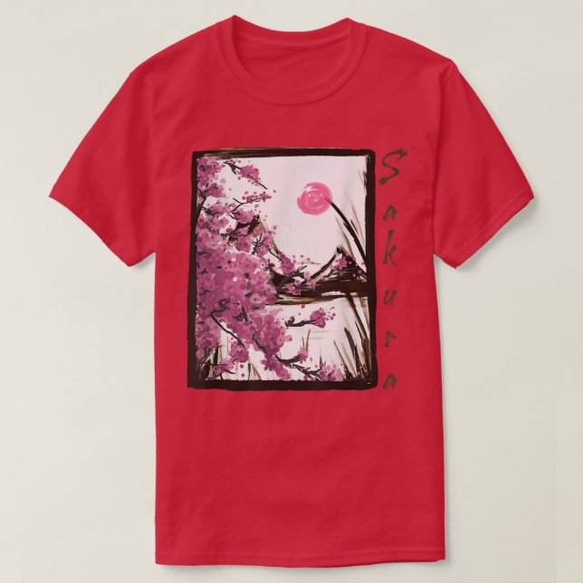 Camiseta Sakura Cherry Blossom Festival Cherry Blossom Tree (Diseño del anverso)