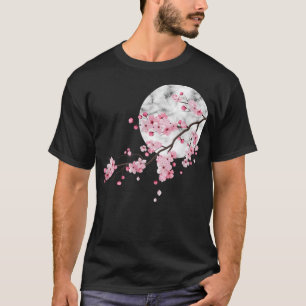 CAMISETA SAKURA CHERRY BLOSSOM FLORES FAVORITOS DE JAPÓN