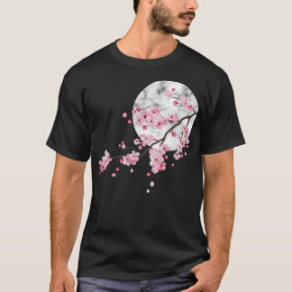 CAMISETA SAKURA CHERRY BLOSSOM FLORES FAVORITOS DE JAPÓN