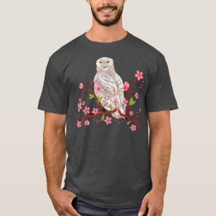 Camiseta Sakura Cherry Blossom Forest Lover Wise Bir
