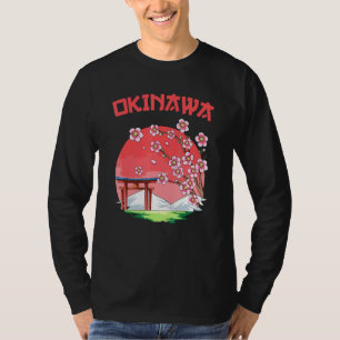 Camiseta Sakura Cherry Blossom Okinawa Japón