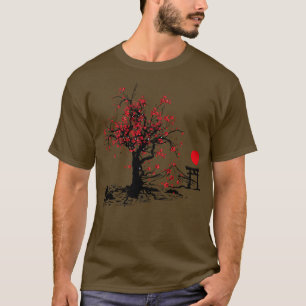 Camiseta Sakura Cherry Blossom Oriental Art