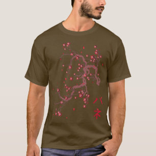 Camiseta Sakura Cherry Blossom Spring Kanji tee