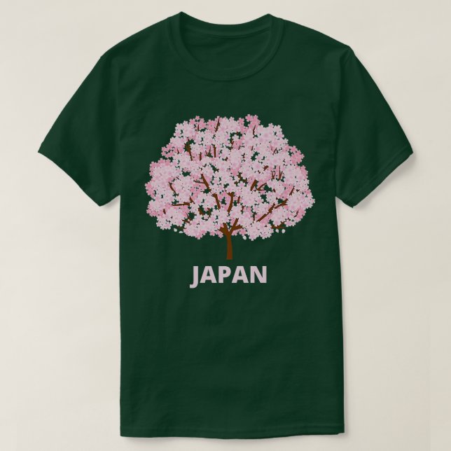 Camiseta Sakura Cherry Blossom Tree Japan (Diseño del anverso)