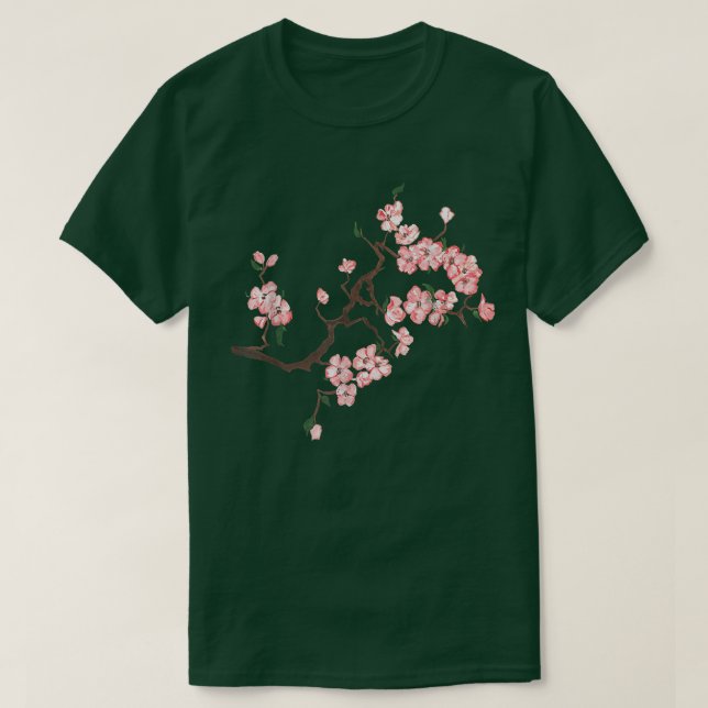 Camiseta Sakura Cherry Flor (Diseño del anverso)