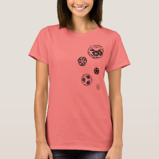 Camiseta Sakura de captura familiar japonesa