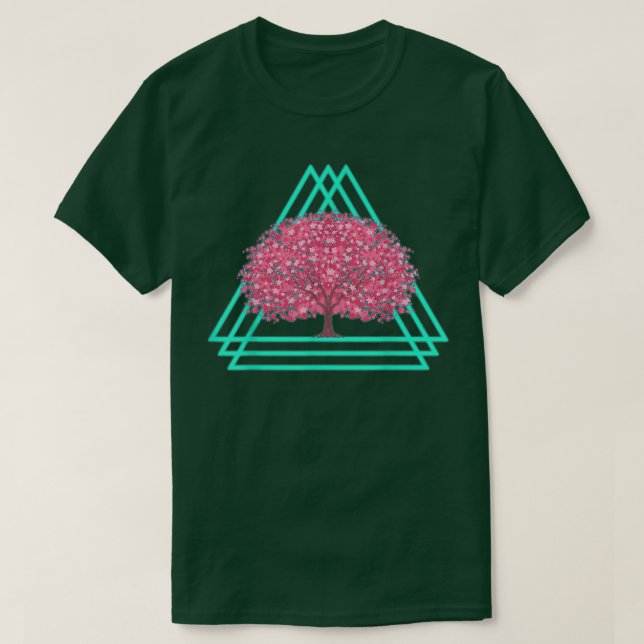 Camiseta Sakura Flower Blossom Japan 90s Art Vaporwave Cher (Diseño del anverso)