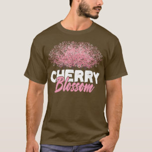 Camiseta Sakura Flowers Spring Cherry Blossoms Japanese Kan