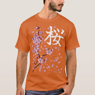 Camiseta Sakura Flowers Spring Cherry Blossoms Japanese Kan