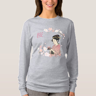 Camiseta Sakura Geisha