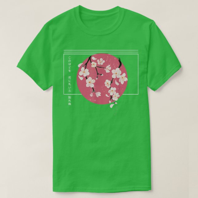 Camiseta Sakura Japanese Flower Cherry Blossom Japan Spring (Diseño del anverso)