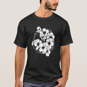 Camiseta Sakura Japón Flor de cerezo Naturaleza de árbol ja