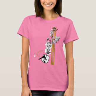 Camiseta Sakura Shamisen para mujeres