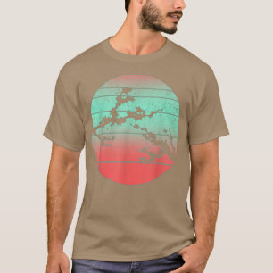 Camiseta Sakura Synthwave Retro Art Vaporwave japonés Cher