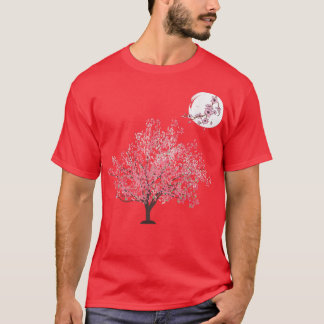 Camiseta Sakura Tree Japonés Primavera Blossom Fl