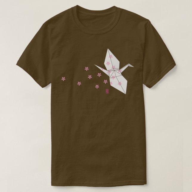Camiseta SakuraCrane (Diseño del anverso)