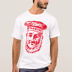Camiseta Sal del mar antiguo - Rojo