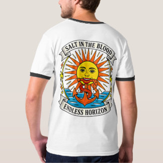 Camiseta Sal en la Sangre Sol y Ancla Aventura Náutica