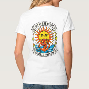 Camiseta Sal en la Sangre Sol y Ancla Aventura Náutica