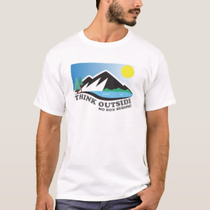Camiseta Sal fuera y piensa