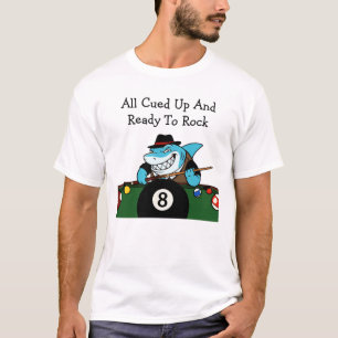 Camiseta Sala de Billar con Tema de Billar Divertido