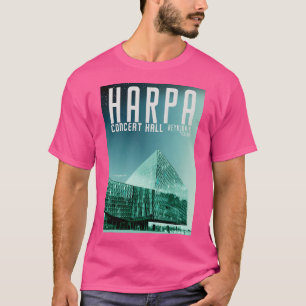 Camiseta Sala De Conciertos De Harpa De Reykjavik
