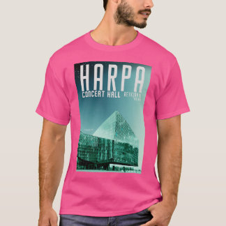 Camiseta Sala De Conciertos De Harpa De Reykjavik
