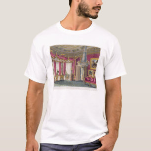 Camiseta Sala de estar color de rosa del satén (segunda