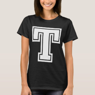 Camiseta Sala de grupo familiar de coincidencia de letras m