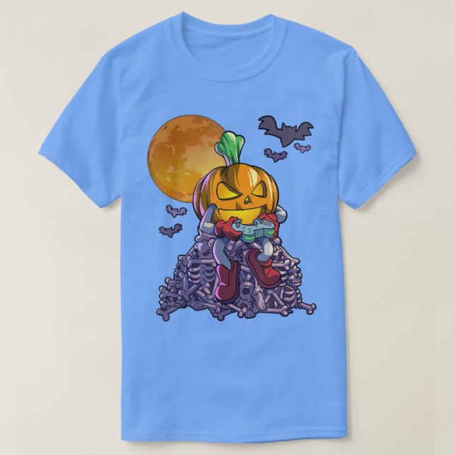 Camiseta Sala de juegos de videojuegos para juegos Jack O L (Diseño del anverso)