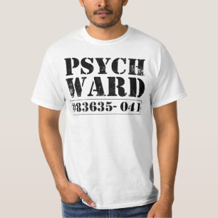 Camiseta Sala de Psych - traje escapado del vestido de lujo