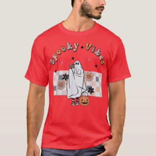 Camiseta Sala de temporada de fantasía floral y fantasmagór