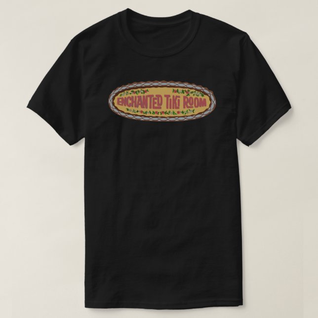 Camiseta Sala de tiki encantada (Diseño del anverso)
