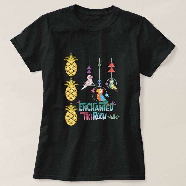 Camiseta Sala de Tiki encantada (Diseño del anverso)